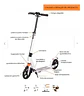 Urban Scooter Monopatín Patineta Metálica Adultos Niños  - Miniatura 4