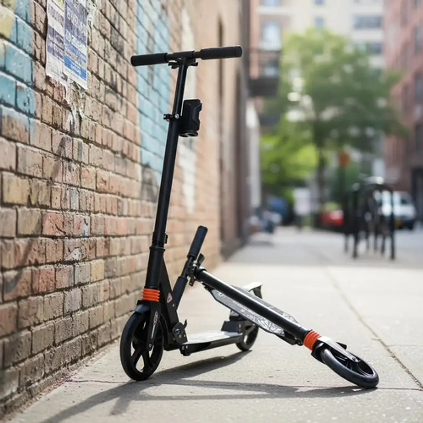 Urban Scooter Monopatín Patineta Metálica Adultos Niños  10