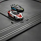 Pista De Carreras Eléctrica 2 Carros 6.6 Metros Naranja Para Niños Soba Naranja Oscuro - Miniatura 7