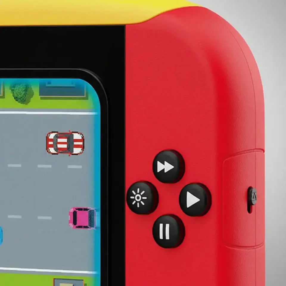Consola Portátil Gamestorm Con Videojuego Antiguo Carro 3