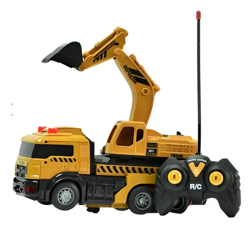 Carro Deformacion Robot Ingieneria Control Remoto Retroexcav 1