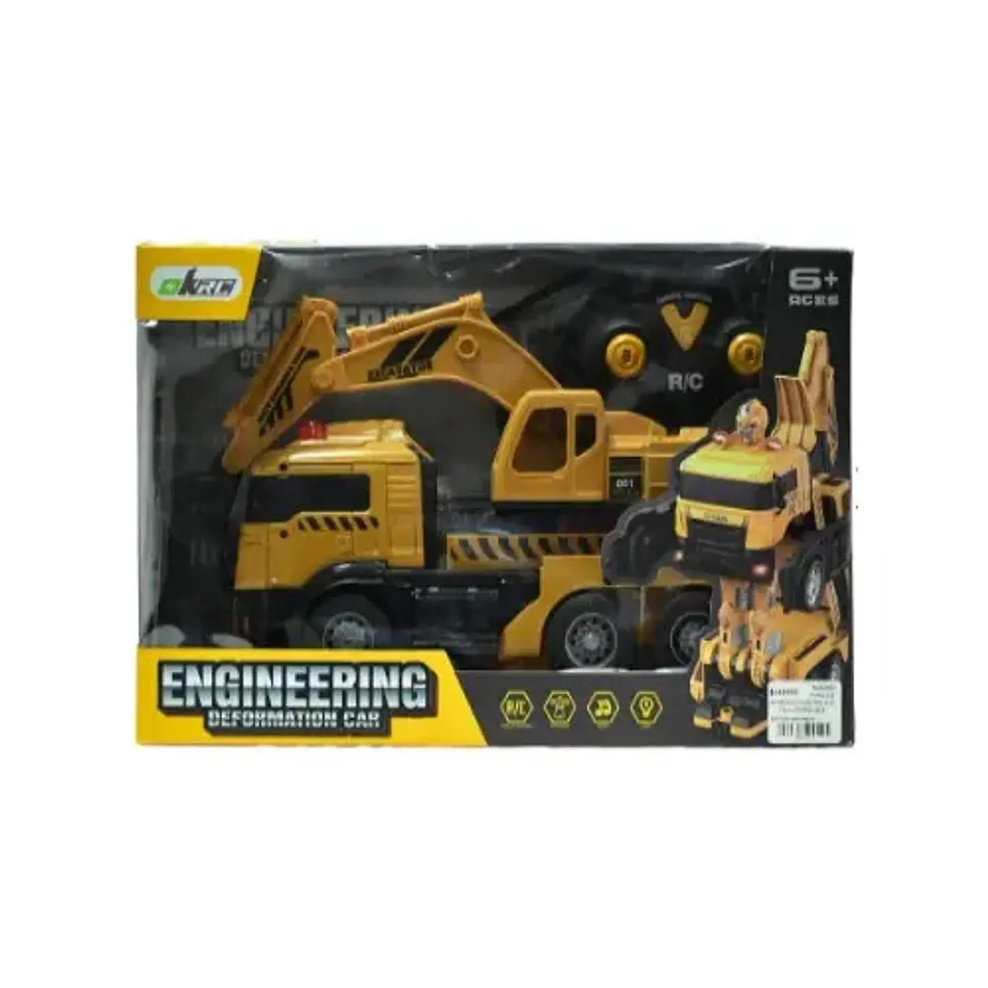 Carro Deformacion Robot Ingieneria Control Remoto Retroexcav 3