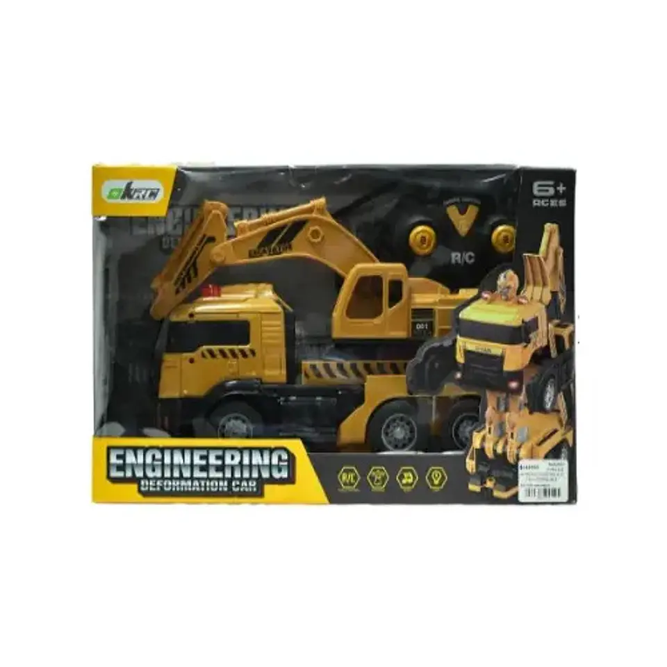 Carro Deformacion Robot Ingieneria Control Remoto Retroexcav 3