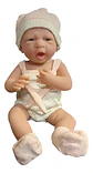 Bebe Silicona Reborn Cuerpo Blando Realista Sorprendida - Miniatura 1