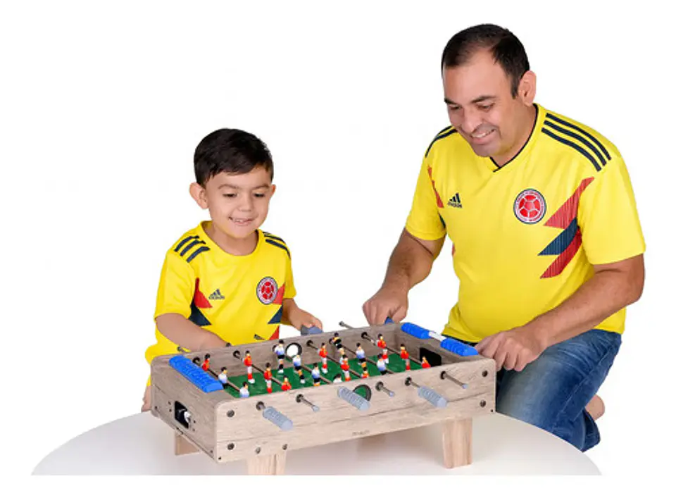 Futbolín 4 En 1 Xj Modelo Xj6603 Billar Ping Pong Hockey Niños Multicolor Gris 3