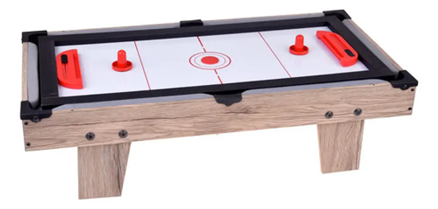 Futbolín 4 En 1 Xj Modelo Xj6603 Billar Ping Pong Hockey Niños Multicolor Gris 10