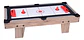 Futbolín 4 En 1 Xj Modelo Xj6603 Billar Ping Pong Hockey Niños Multicolor Gris - Miniatura 10