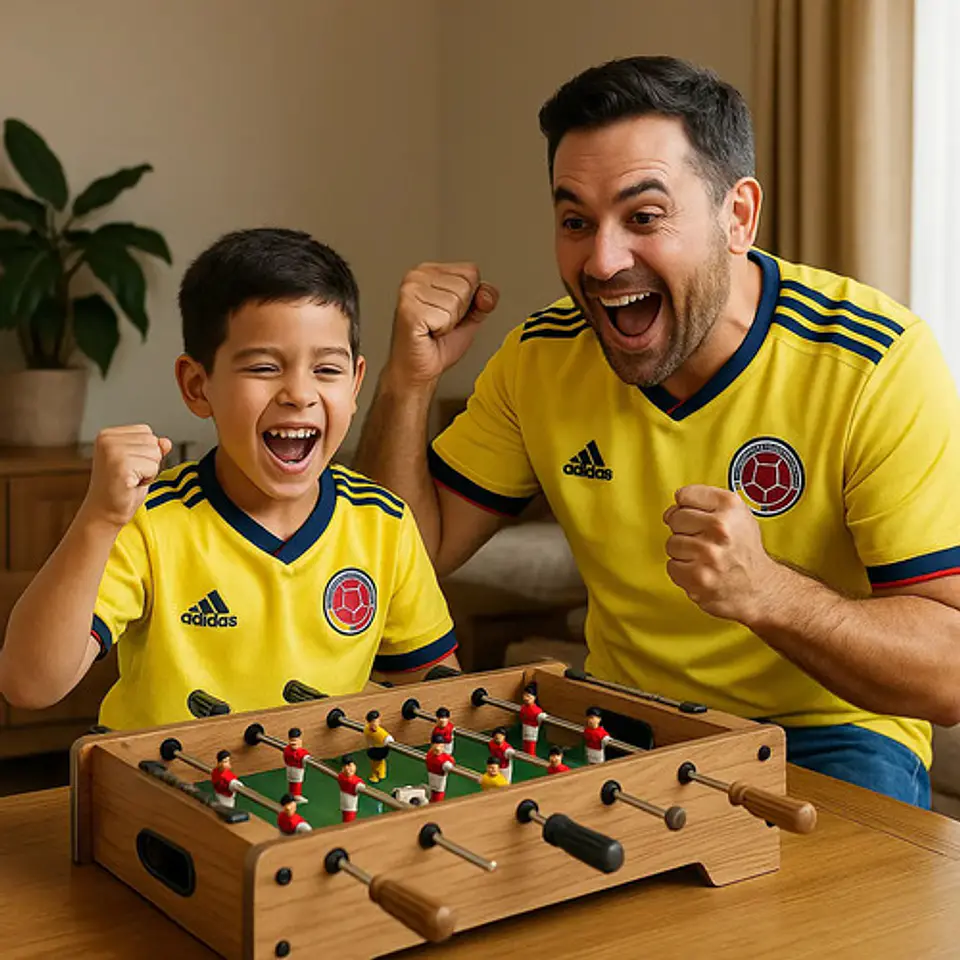 Futbolín 4 En 1 Xj Modelo Xj6603 Billar Ping Pong Hockey Niños Multicolor Gris 11