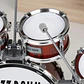 Batería Musical Para Niños Pequeños Juguete 5 Tambores Fucsia - Miniatura 4