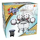 Batería Musical Para Niños Pequeños Juguete 5 Tambores Fucsia - Miniatura 5