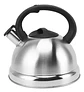 Tetera Hervidora De Agua 2.8l Con Silvato Resistente Plateado - Miniatura 1