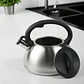 Tetera Hervidora De Agua 2.8l Con Silvato Resistente Plateado - Miniatura 3