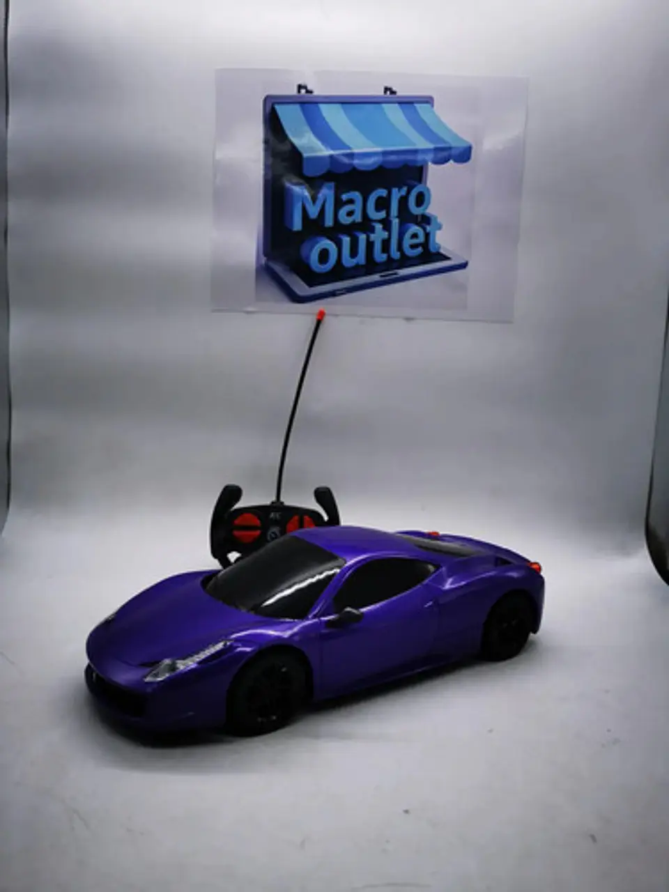 Carro Deportivo Carreras 30cm  R/c Control Remoto Niñas 2