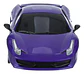 Carro Deportivo Carreras 30cm  R/c Control Remoto Niñas - Miniatura 3