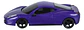 Carro Deportivo Carreras 30cm  R/c Control Remoto Niñas - Miniatura 4