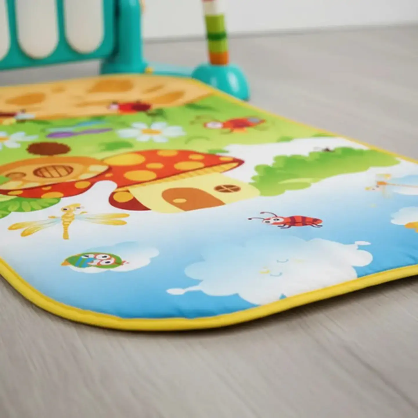 Gym Piano Infantil Bebe Niños Sonajeros Gimnasio  3