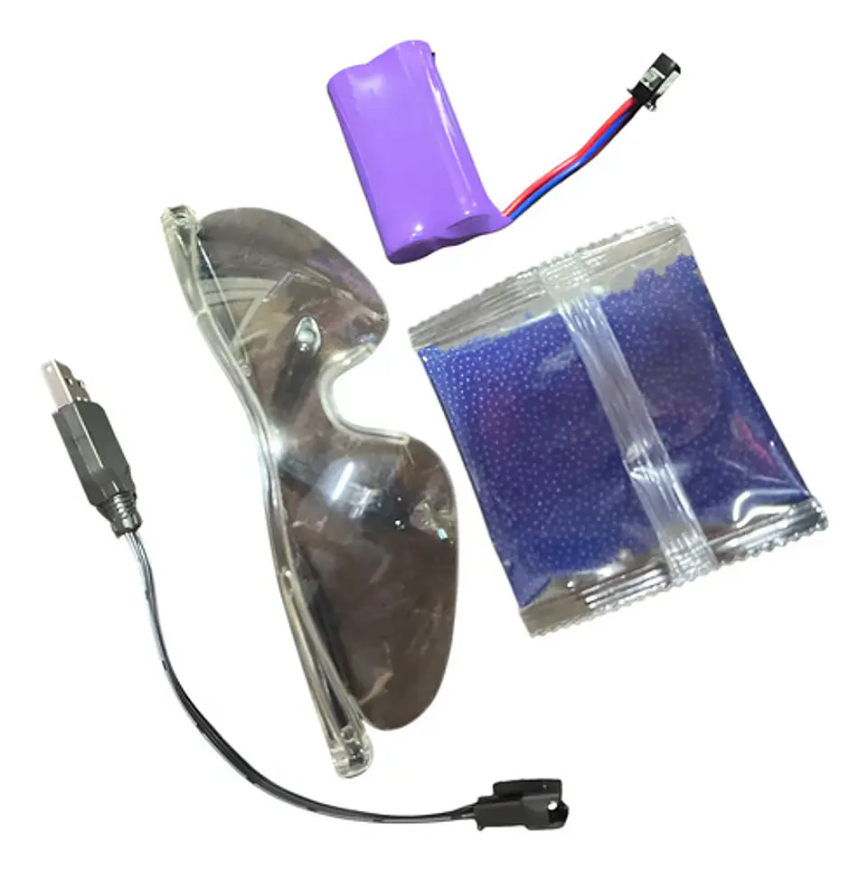 Pistola Electrica Hidrogel 7-8mm Blaster Gun Juguete Orbis 10