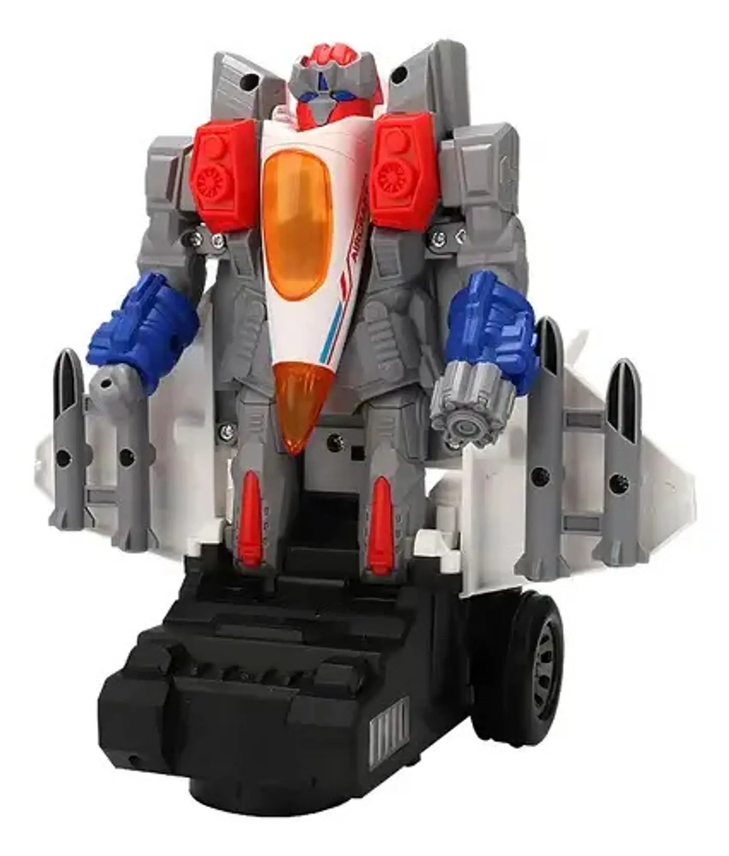Juguete Avión Robot Con Transformación Automática 2 En 1 2