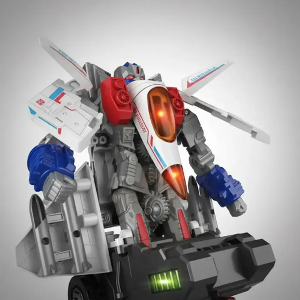 Juguete Avión Robot Con Transformación Automática 2 En 1 5