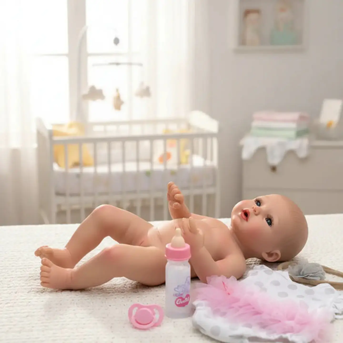Bebe Reborn Cuerpo Total En Silicona Blando Recien Nacido 33 1