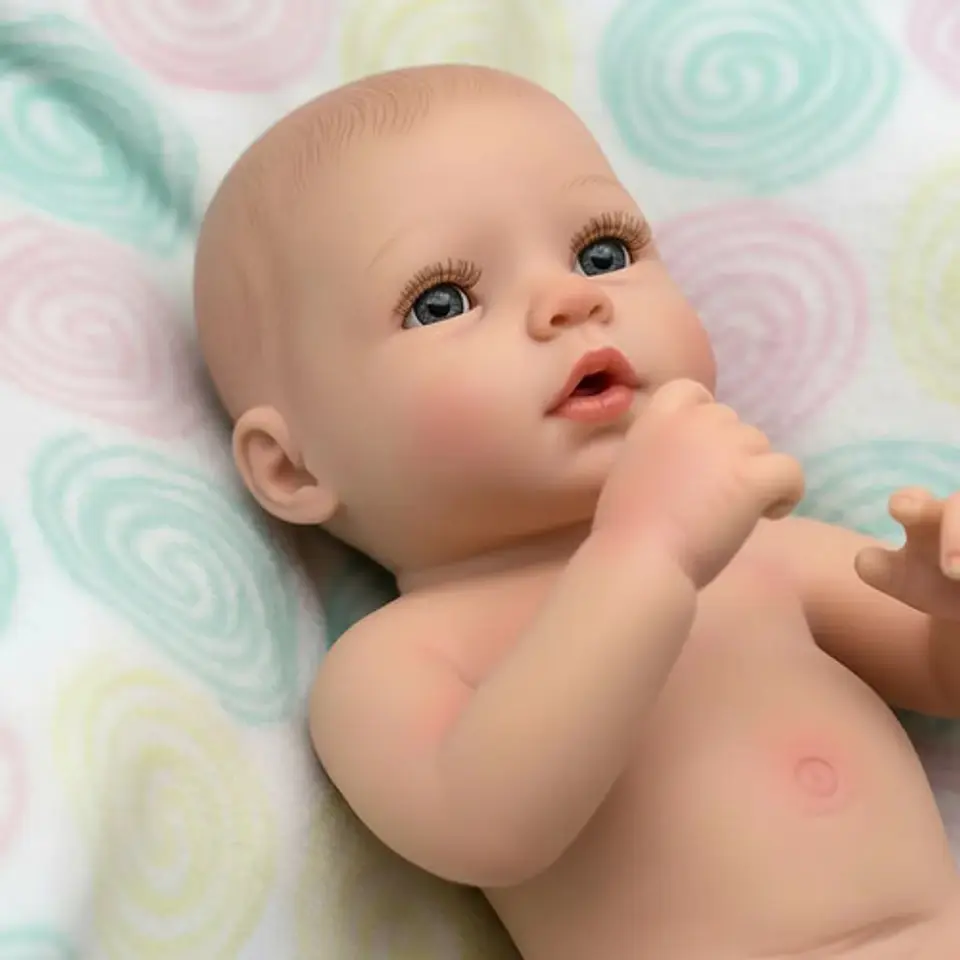 Bebe Reborn Cuerpo Total En Silicona Blando Recien Nacido 33 2
