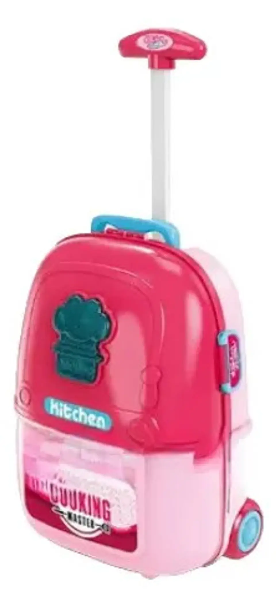 Maleta Con Ruedas Juguete Cocina Princesas Portátil 3