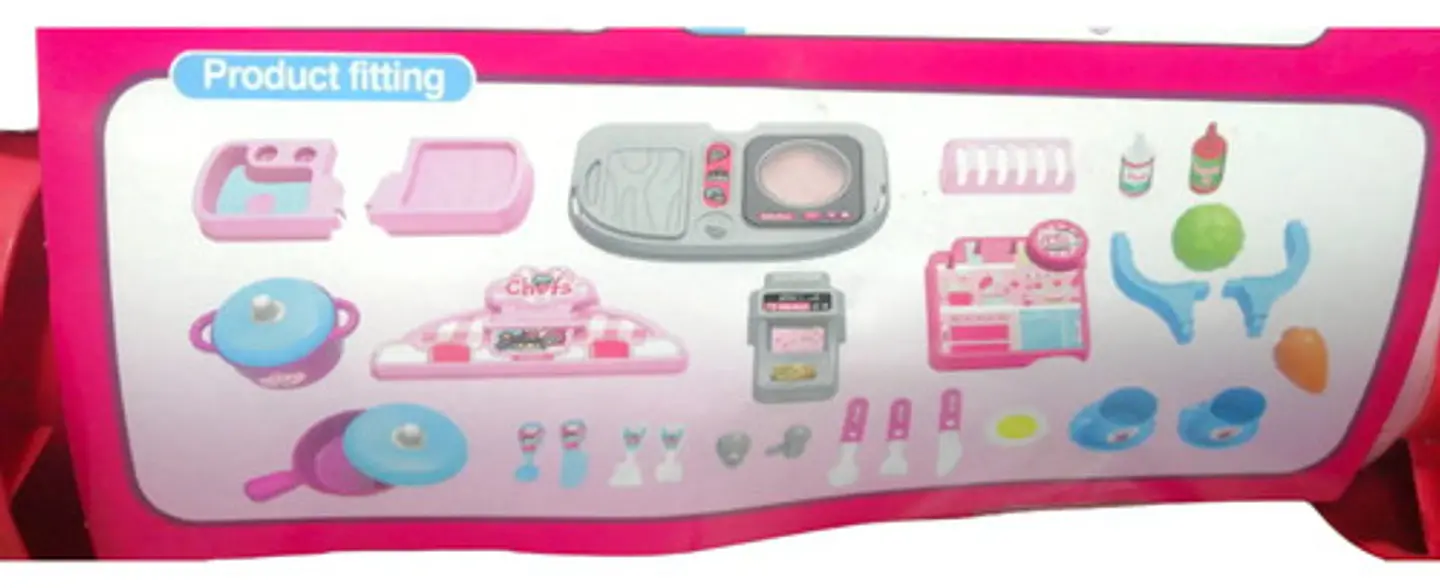 Maleta Con Ruedas Juguete Cocina Princesas Portátil 4
