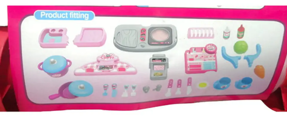 Maleta Con Ruedas Juguete Cocina Princesas Portátil 4