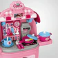 Maleta Con Ruedas Juguete Cocina Princesas Portátil - Miniatura 7