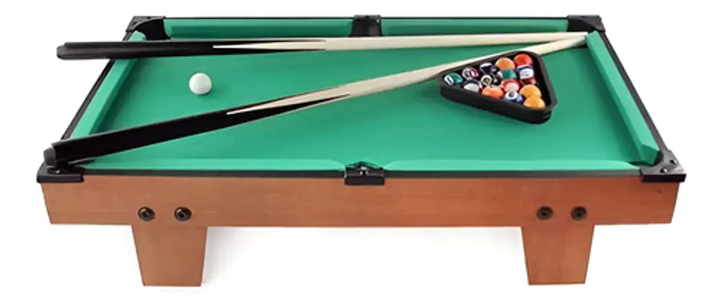Mesa Billar Pool Tacos Bolas Tiza Organizador Xj8825 1