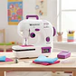 Maquina De Coser De Juguete Sewing Machine Niñas Blanco - Miniatura 9