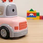 Sacapuntas Manual Infantil Forma Camión Escolar Con Manivela Agua - Miniatura 5
