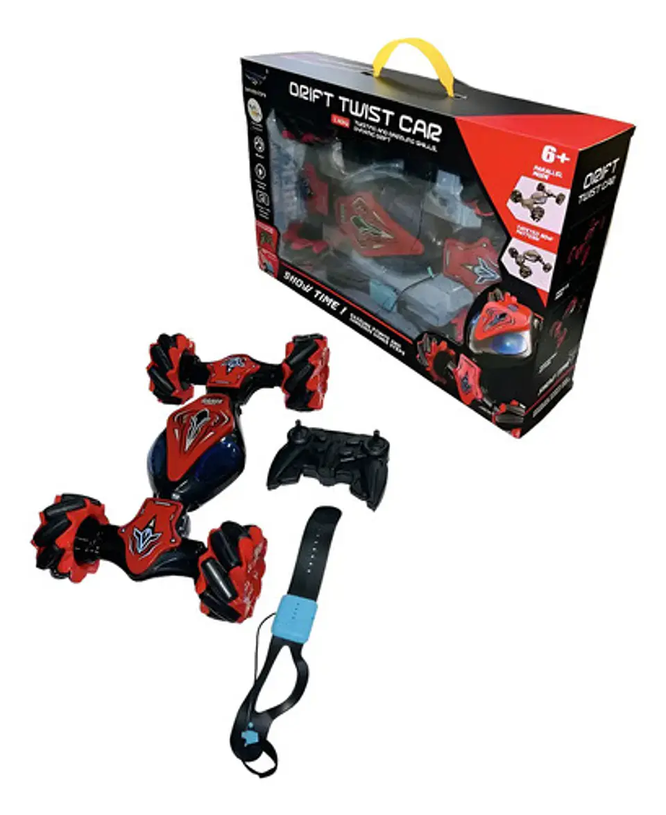 Carro Control Remoto Stunt 4x4 Sensor Manejo Gesto Mano 1