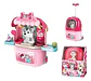 Set Veterinario Maleta Mascota Perrito 19 Piezas Juego Infantil Rosa - Miniatura 2