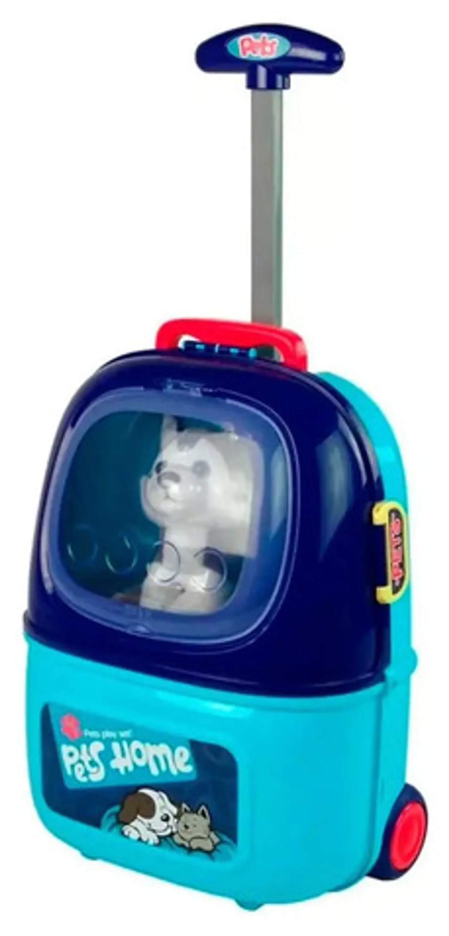 Valija Maletín Veterinaria Para Perro Husky, Set De 19 Piezas En Color Azul 2