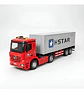 Mula Control Contenedor Truck Carga Tractomula Camion Hstar Rojo Trailer Contenedor - Miniatura 1
