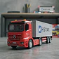 Mula Control Contenedor Truck Carga Tractomula Camion Hstar Rojo Trailer Contenedor - Miniatura 5