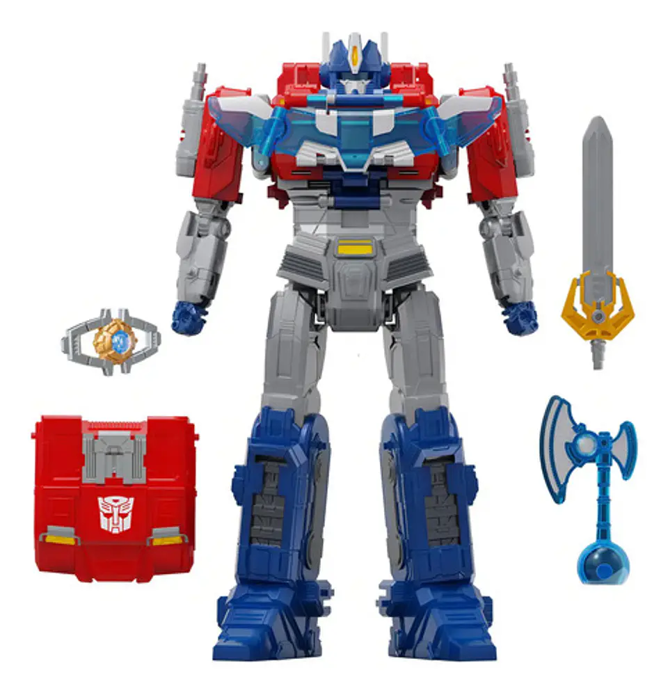 Figura De Acción Transformers Optimus Prime 10 Interactiva 1