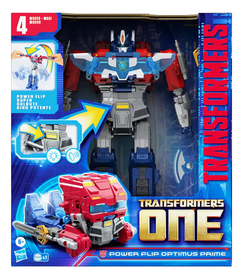 Figura De Acción Transformers Optimus Prime 10 Interactiva 2