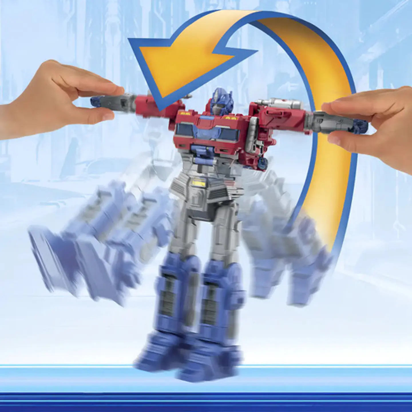 Figura De Acción Transformers Optimus Prime 10 Interactiva 7
