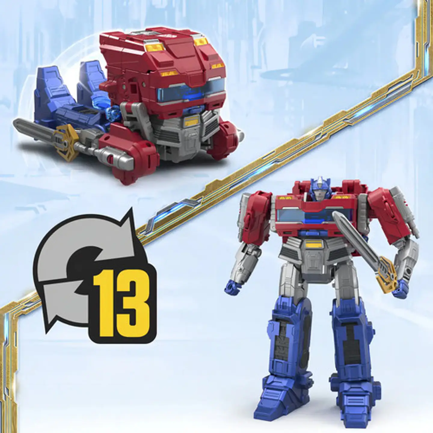 Figura De Acción Transformers Optimus Prime 10 Interactiva 8