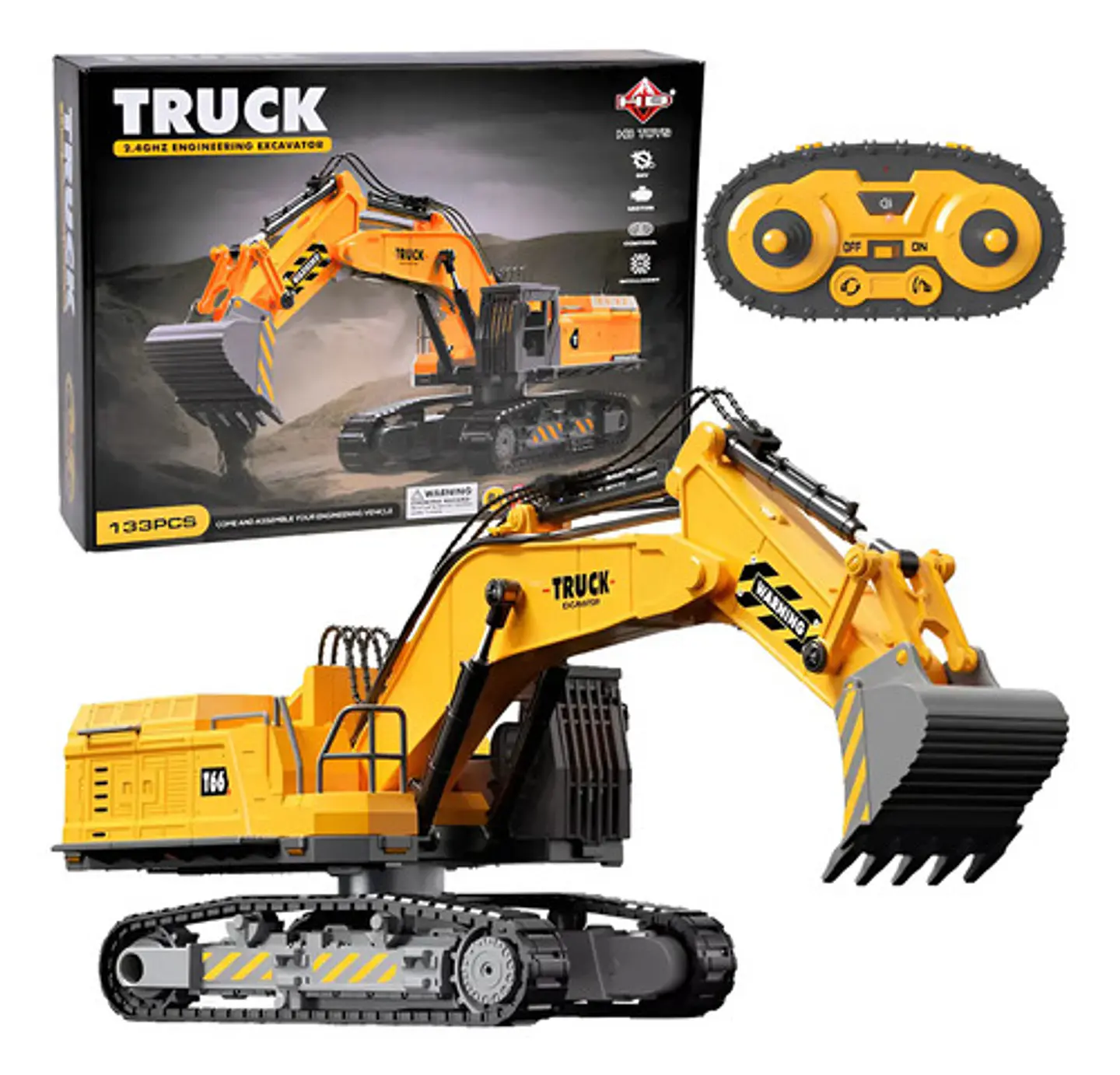 Maquina Excavadora Para Armar Control Ingenieria Truck Steam 2