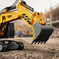 Maquina Excavadora Para Armar Control Ingenieria Truck Steam - Miniatura 7
