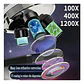 Microscopio Trinocular Óptico 1200x Blanco Didáctico C2208 Macrooutlet 3v - Miniatura 3
