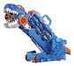 Hot Wheels City Pista De Juguete Súper Remolque De T-rex Col - Miniatura 1