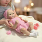 Muñeca Reborn Bebe Real Dormida Respira Llora Silicona - Miniatura 3