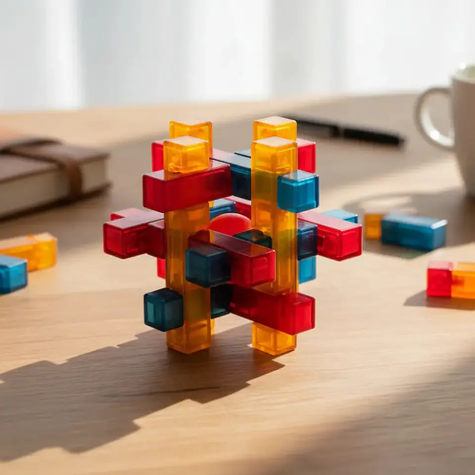 Cubo Rubik 3x3x3 Luban Lock Rosa Chicle Rompecabezas 3d 3