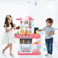 Set Cocina 72cm Juguete Niñas Infantil Horno Luz 889-152 Color Rosada 889-166 - Miniatura 1