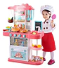 Set Cocina 72cm Juguete Niñas Infantil Horno Luz 889-152 Color Rosada 889-166 - Miniatura 2