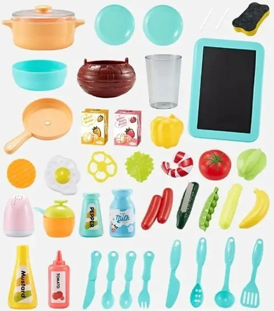 Set Cocina 72cm Juguete Niñas Infantil Horno Luz 889-152 Color Rosada 889-166 3